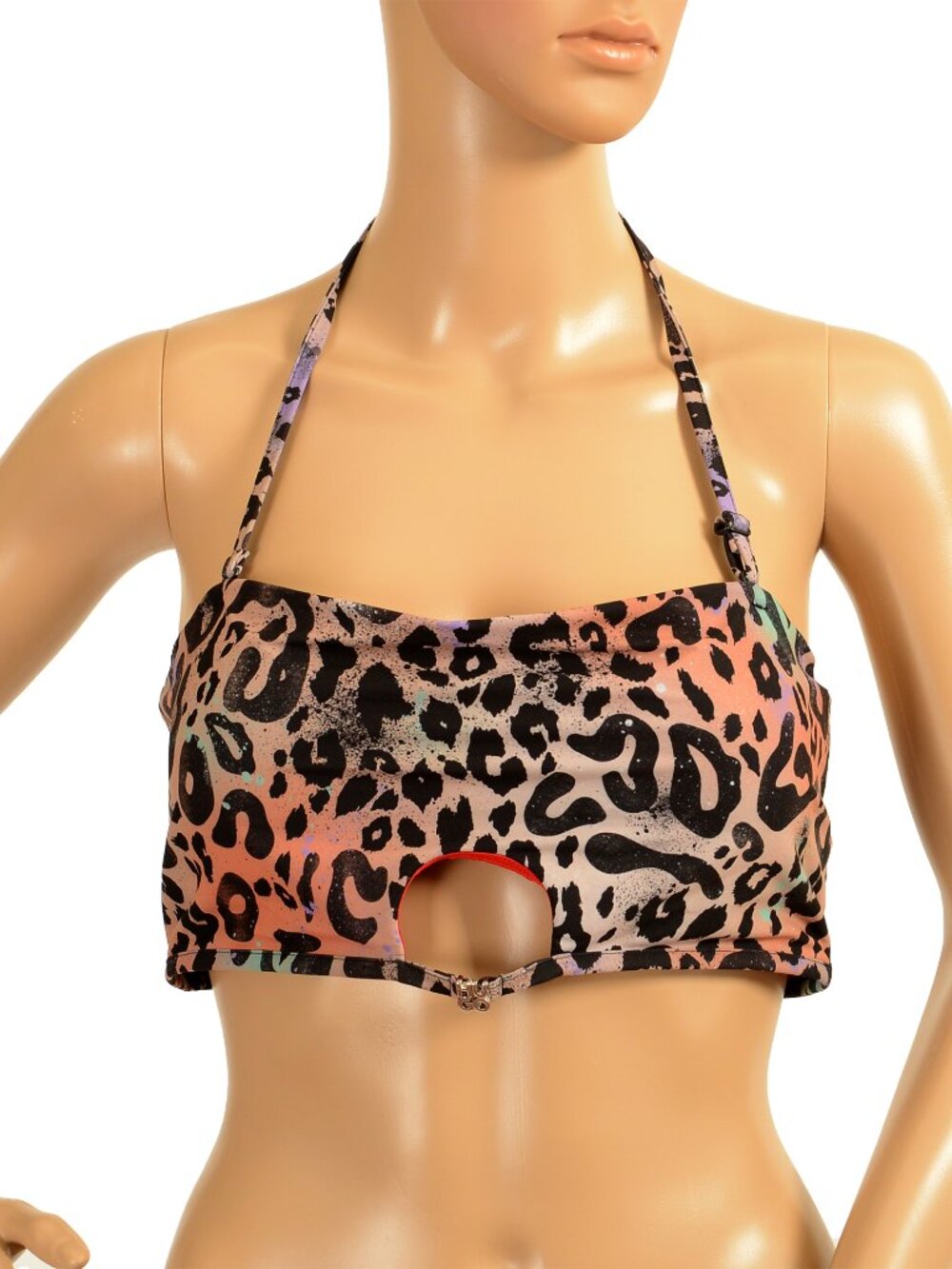 Hugo Boss Women's "Hilary Bandeau" Padded Swim Top Bra US XL IT 46